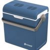 Cool Boxes * | Exquisite Gifts Outwell Ecocool Lite Blue Coolbox 24L 12V/230V