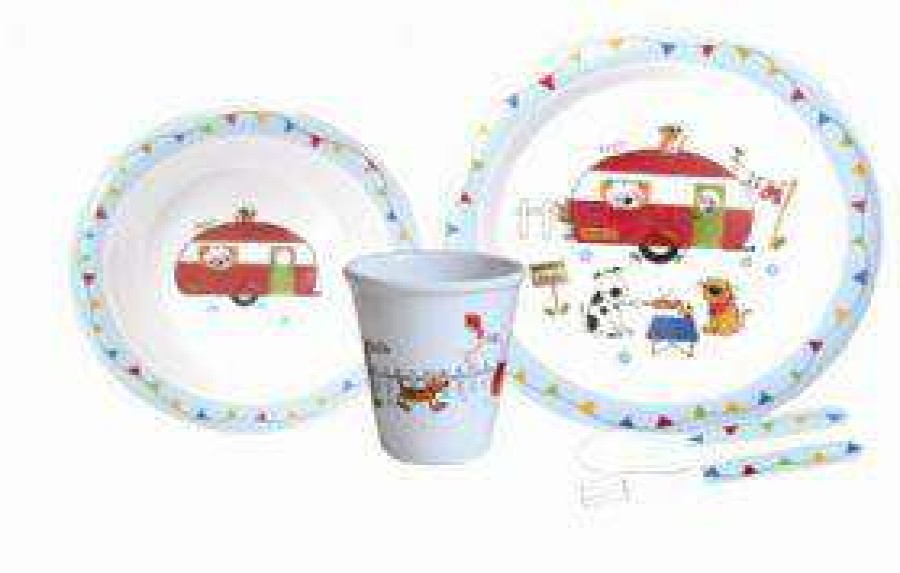 Caravan Supplies * | Outlet Childs Dinner Set Charlie