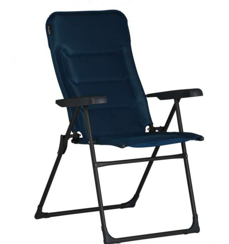 Camping Furniture * | Opening Sales Vango Hyde Camping Chair Tall (Med Blue)