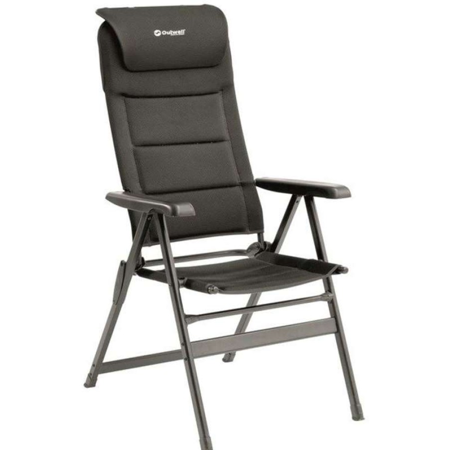 Camping Furniture * | Large Choice Outwell Teton Camping Chair (Black)