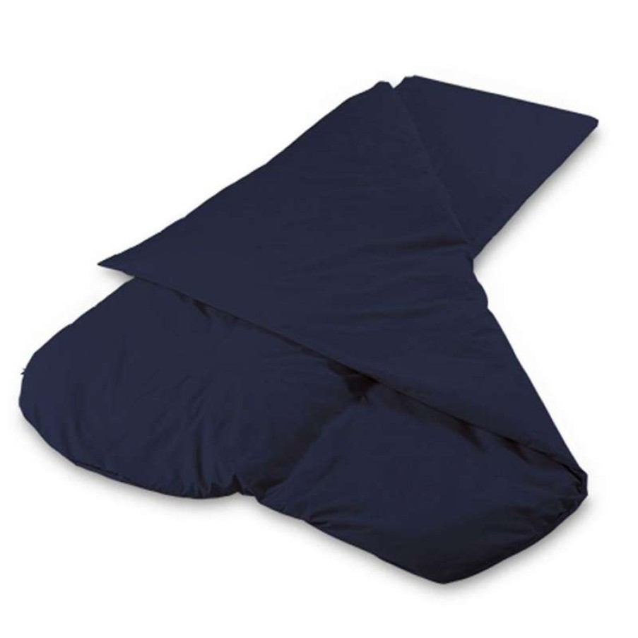 Camp Beds * | Large Choice Duvalay Compact 4.5 Tog Sleeping Bag (Navy)