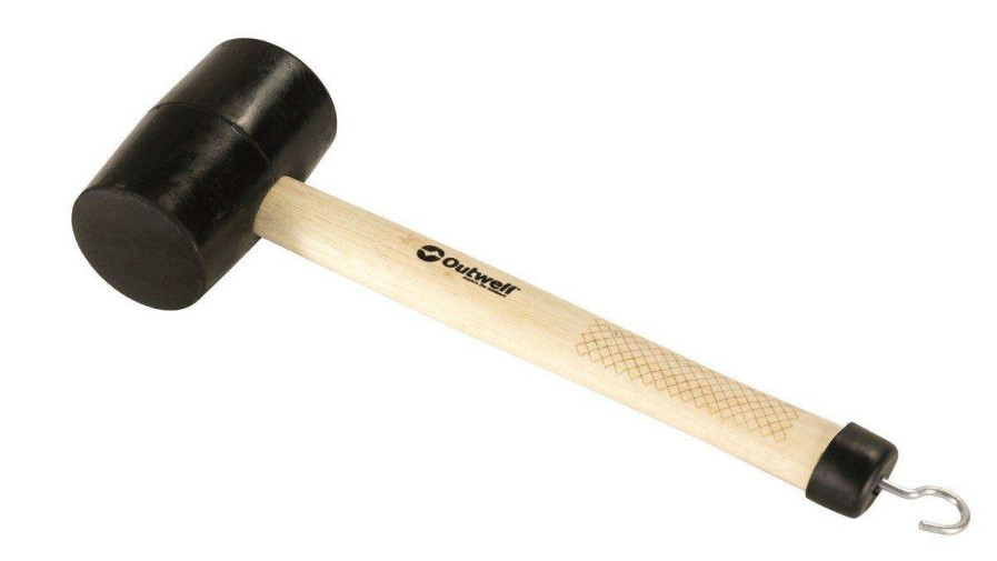 Camping Accessories * | Good Quality Outwell Wood Camping Mallet 16Oz