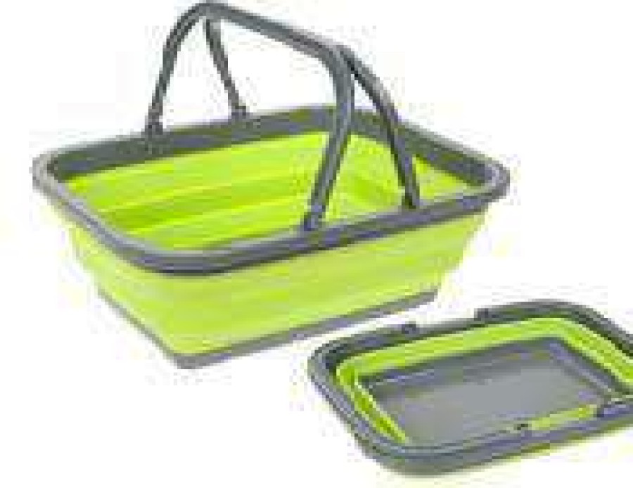 Caravan Supplies * | Latest Summit Pop Basket Lime