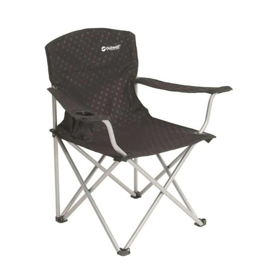 Camping Furniture * | Bestsellers Outwell Catamarca Folding Chair (Black)