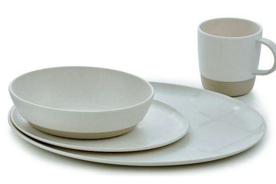 Caravan Supplies * | Latest Isabella Natura Crockery Set