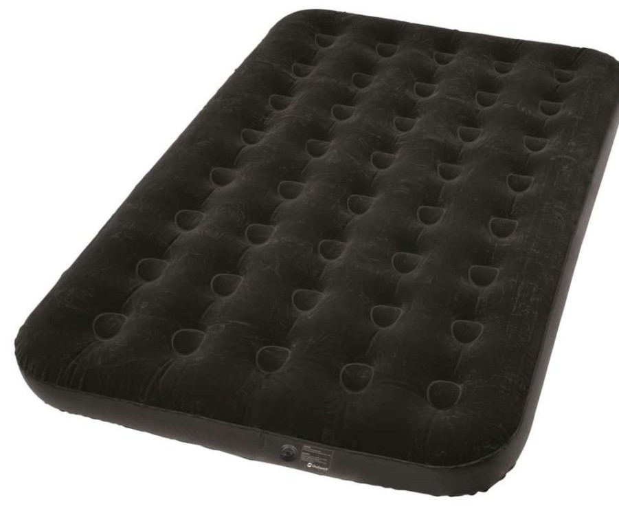 Camp Beds * | Large Choice Outwell Flock Classic Double Black (2022)