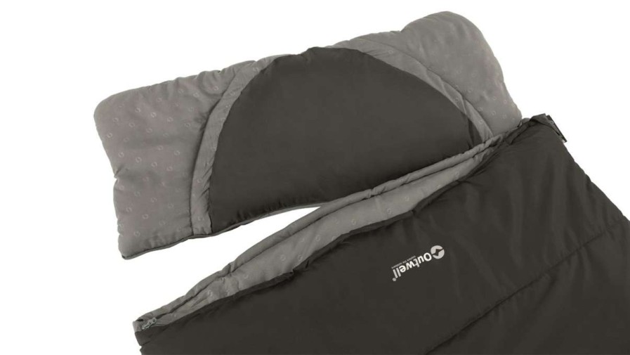 Camp Beds * | Exquisite Gifts Outwell Sleeping Bag Contour Midnight Black