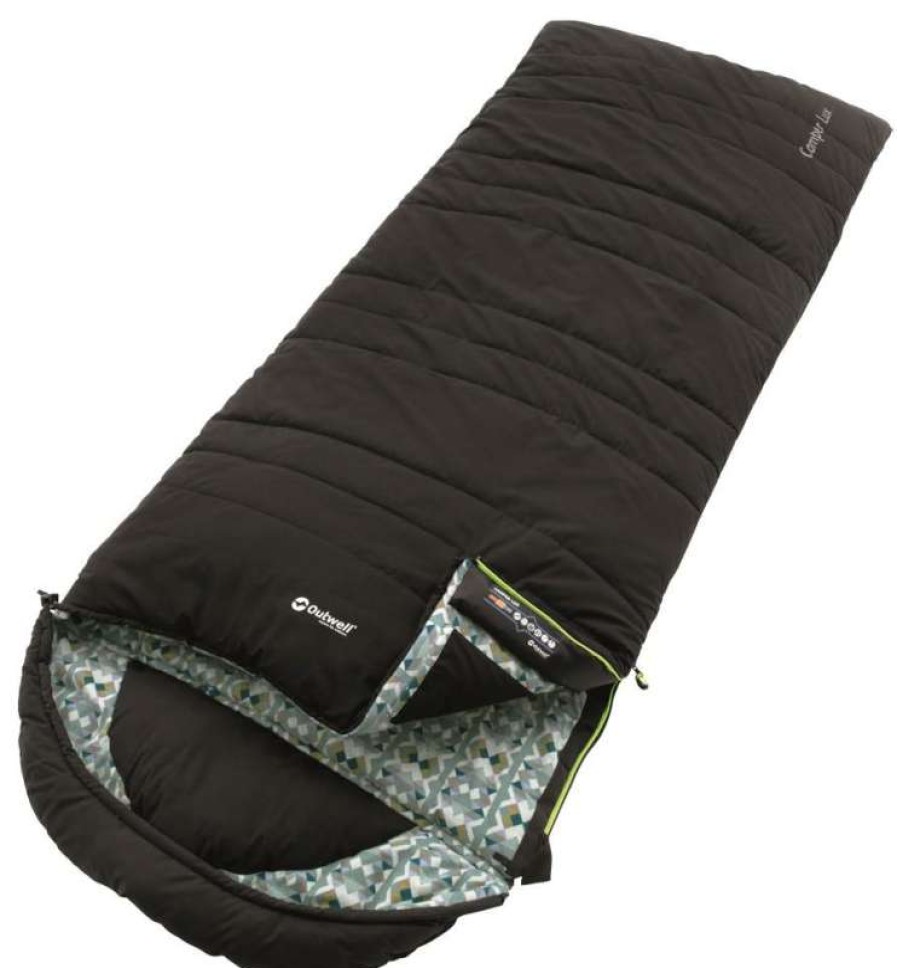 Camp Beds * | New Threads Outwell Camper Lux Sleeping Bag