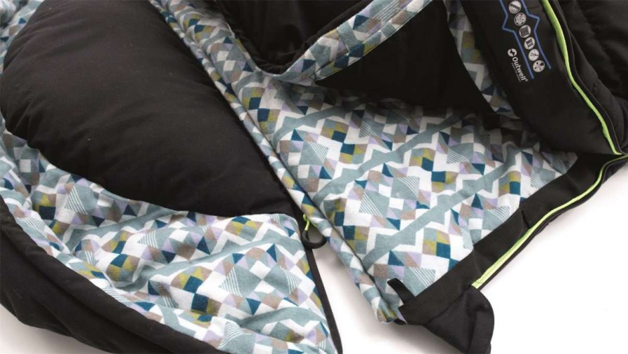 Camp Beds * | New Threads Outwell Camper Lux Sleeping Bag