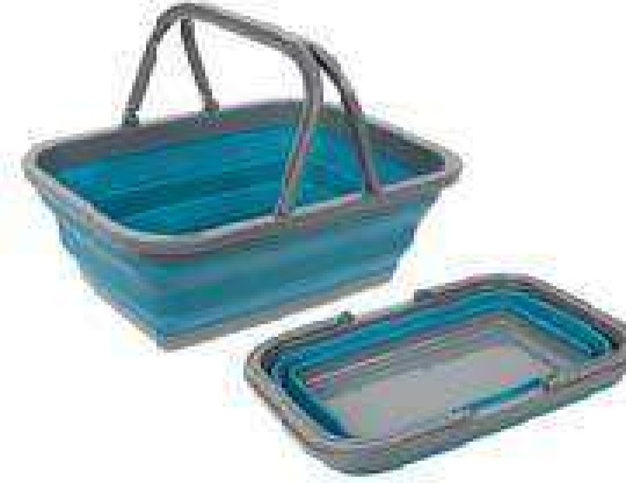 Caravan Supplies * | Premium Summit Pop Basket Blue