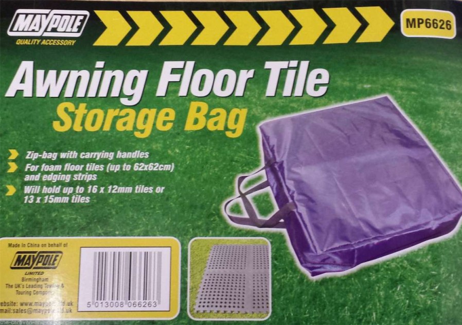 Caravan Supplies * | New Threads Maypole Floor Tile Storage Bag