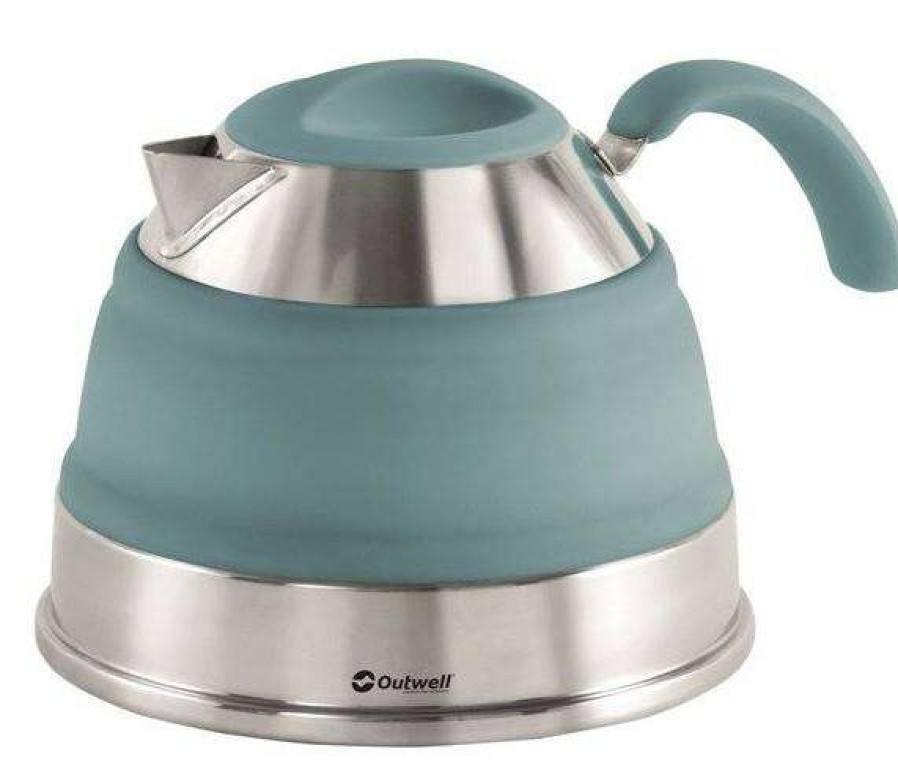 Caravan Supplies * | Good Quality Outwell Collaps Kettle 1.5L (Classic Blue)