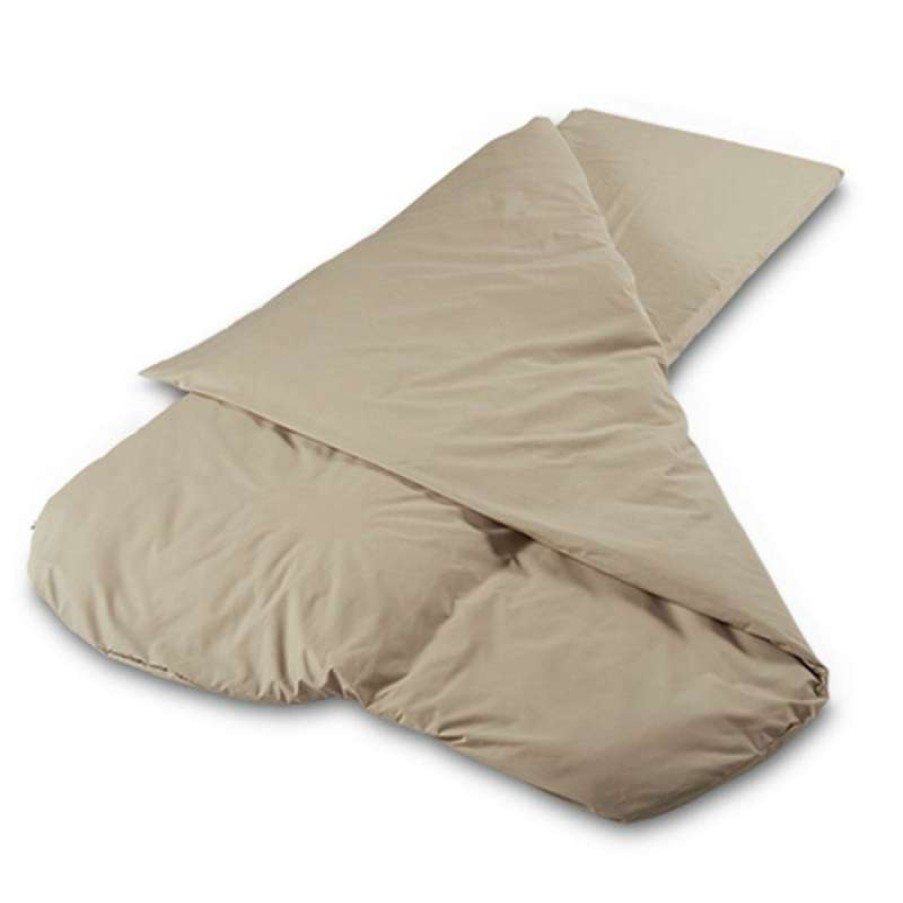 Camp Beds * | Opening Sales Duvalay Compact 4.5 Tog Sleeping Bag (Cappuccino)