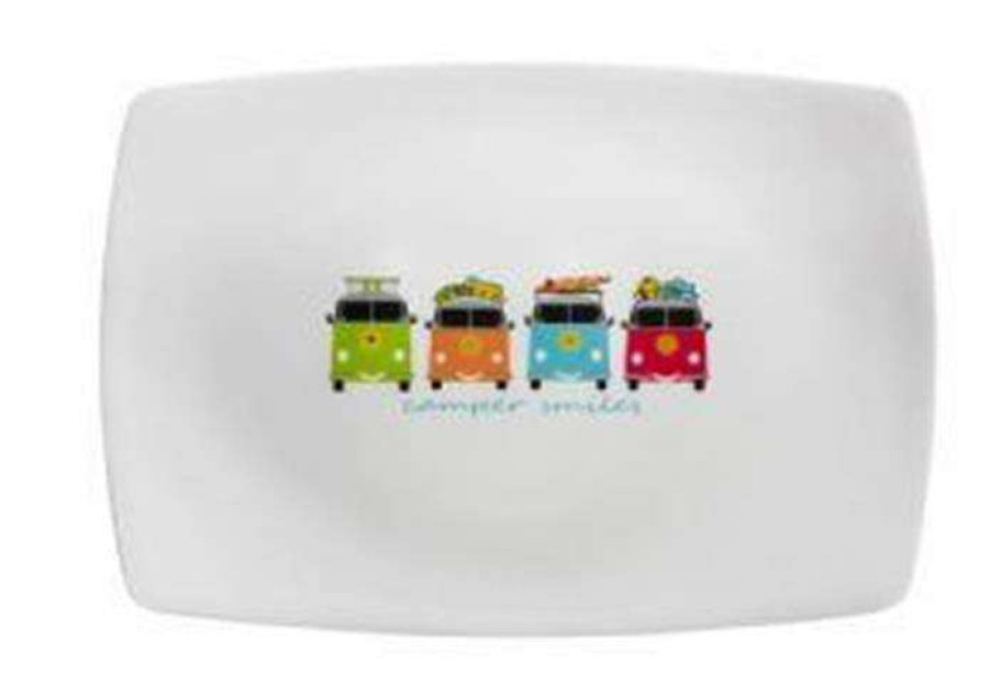 Caravan Supplies * | Latest Camper Smiles Melamine Platter