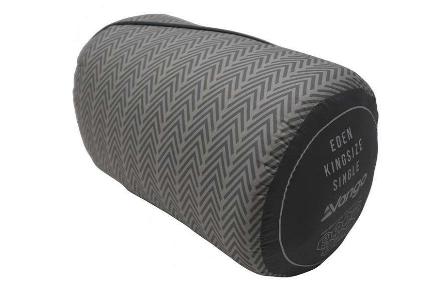 Camp Beds * | Bestsellers Vango Eden Sleeping Bag Herringbone Grey