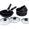 Caravan Supplies * | Good Quality Isabella Stackable Pot And Frying Pan Set